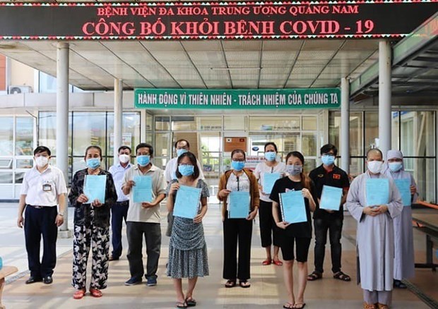Otros 19 pacientes del COVID- 19 se recuperan en Vietnam hinh anh 1