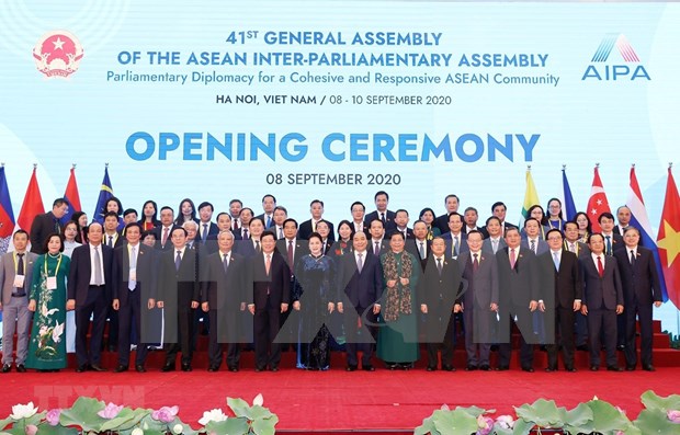 Inauguran XLI Asamblea General de la Asamblea Interparlamentaria de ASEAN hinh anh 1