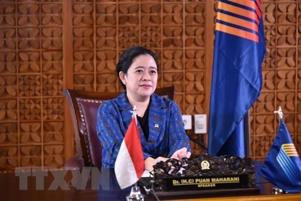 Presidenta de Camara Baja de Indonesia aprecia desempeno del Parlamento vietnamita en AIPA hinh anh 1