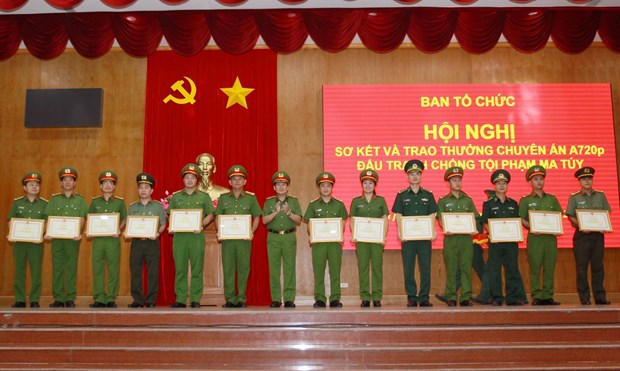 Desmantelan en Vietnam red de narcotrafico transnacional hinh anh 1