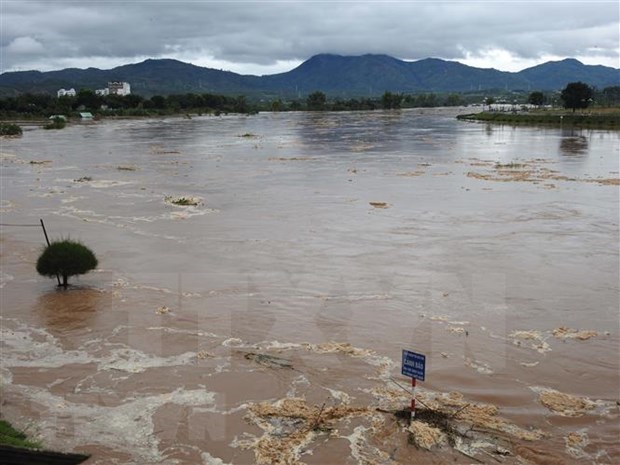 Reportan dos muertes por inundaciones en la provincia vietnamita de Kon Tum hinh anh 1