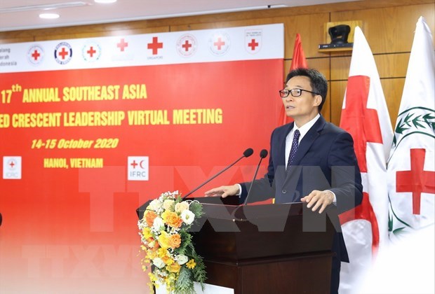 Sesiona reunion de dirigentes de Cruz Roja y Media Luna Roja en el sudeste asiatico hinh anh 1