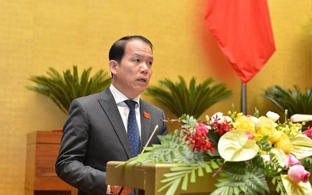 Parlamentarios vietnamitas debaten Ley de reajuste de legislacion de sancion administrativa hinh anh 1