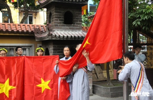 Felicitan a Sangha Budista de Vietnam por 39 anos de fundacion hinh anh 1
