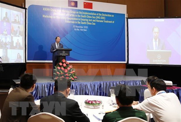 ASEAN y China por garantizar trato humanitario a pescadores hinh anh 1