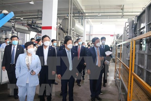 Delegacion de Asamblea Nacional de Corea del Sur visita a empresas en Dong Nai hinh anh 1