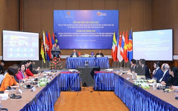 Foro Legal de la ASEAN busca mejorar la eficiencia de la aplicacion de la ley hinh anh 1