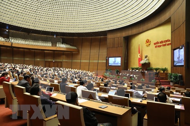 Parlamento de Vietnam continua debates sobre situacion socioeconomica hinh anh 1