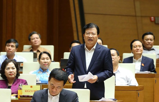 Parlamento de Vietnam continua sesiones de interpelacion hinh anh 1