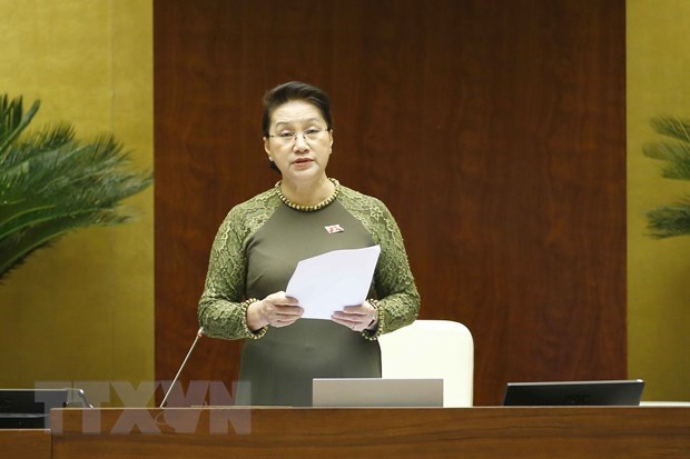 Parlamento de Vietnam concluye sesiones de interpelacion hinh anh 1