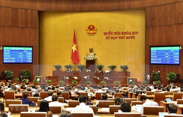 Prosigue Parlamento de Vietnam su X periodo de sesiones hinh anh 1