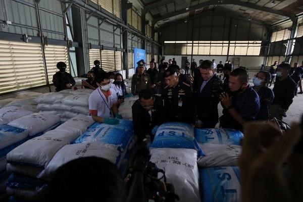 Tailandia incauta mas de 11 toneladas de drogas sinteticas hinh anh 1
