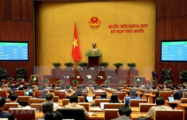 Parlamento de Vietnam aprueba enmiendas de Ley de Prevencion y Lucha contra el VIH/SIDA hinh anh 1