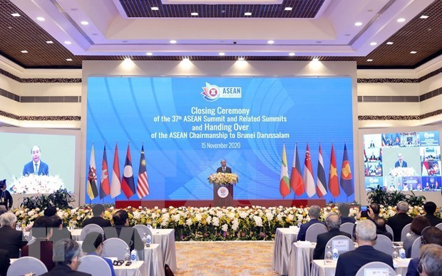 Prensa internacional impresiona por el desempeno de Vietnam del papel de Presidente de la ASEAN hinh anh 1