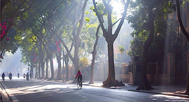 Hanoi entre 10 mejores ciudades del mundo para los amantes del ciclismo hinh anh 1