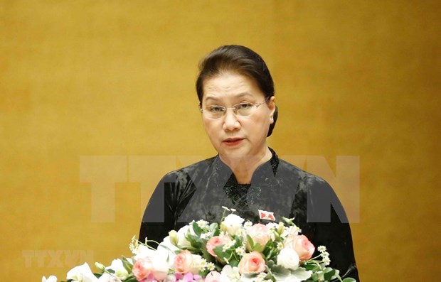 Asamblea Nacional de Vietnam concluye su decimo periodo de sesiones hinh anh 1