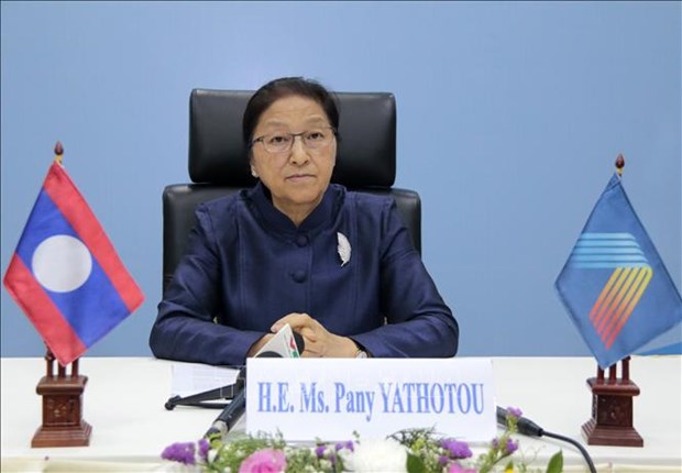 Asamblea Nacional de Laos de la VIII legislatura clausuro su decimo periodo de sesiones hinh anh 1