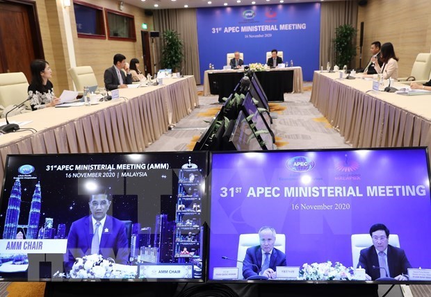 APEC llama a consolidar la comunidad economica de Asia-Pacifico hinh anh 1