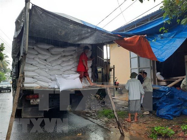Gobierno vietnamita asigna arroz para provincias centrales afectadas por desastres naturales hinh anh 1
