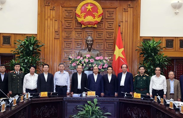Premier vietnamita preside primera reunion del Comite Directivo Nacional de Ciberseguridad hinh anh 1