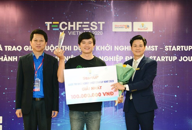 Concurso Startup Hunt 2020 honra a empresas emergentes vietnamitas hinh anh 1
