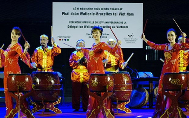 Lanzan concurso de logotipos por 25 aniversario de Delegacion de Valonia-Bruselas en Vietnam hinh anh 1