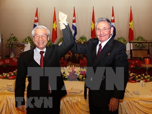Felicita Vietnam a Cuba por aniversario de relaciones diplomaticas bilaterales hinh anh 1