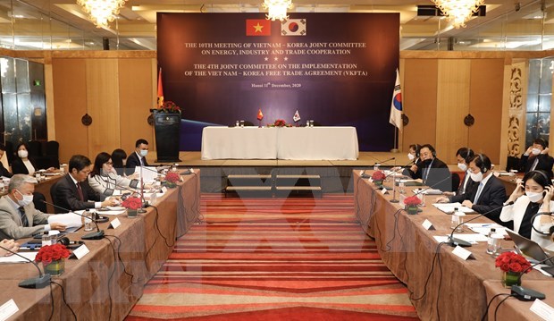 Vietnam y Corea del Sur intensifican cooperacion en comercio, industria y energia hinh anh 1