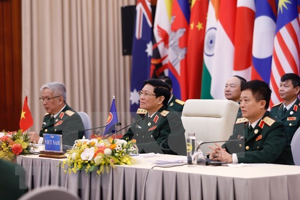 Singapur destaca exito de Vietnam en organizacion de reuniones ministeriales de defensa de ASEAN hinh anh 1