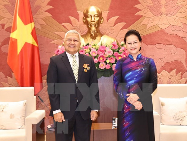 Enaltecen aportes de embajadores extranjeros al progreso de Vietnam hinh anh 3