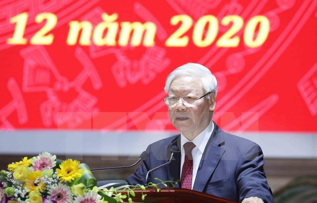 Orienta maximo lider de Vietnam lucha contra la corrupcion hinh anh 1