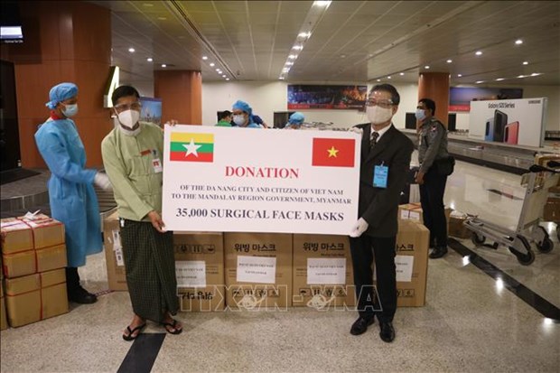 Vietnam continua apoyando a Myanmar en la lucha contra COVID-19 hinh anh 1
