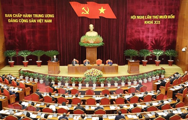 Discuten Programa del XIII Congreso Nacional del Partido Comunista de Vietnam hinh anh 1
