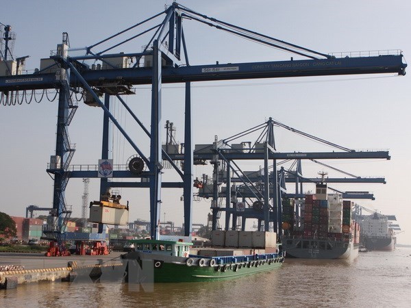 Aumenta carga transportada a traves de puertos vietnamitas en 2020 hinh anh 1