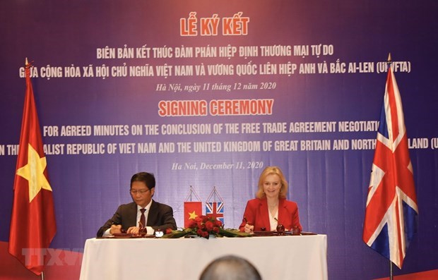 Resaltan significado de acuerdo de libre comercio entre Vietnam y Reino Unido hinh anh 1