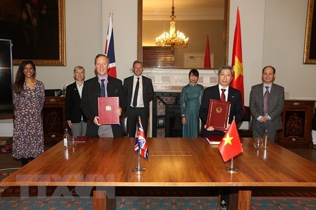 Aplican de forma temporal Tratado de Libre Comercio Vietnam-Reino Unido hinh anh 1
