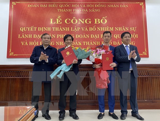 Establecen Oficina de delegacion parlamentaria y Consejo Popular de Da Nang hinh anh 1