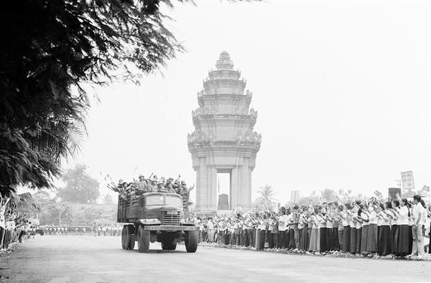 Dirigentes camboyanos destacan significado historico de la victoria sobre el regimen de Pol Pot hinh anh 1