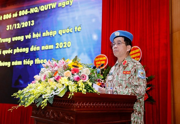 Vietnam envia a 179 combatientes a misiones de paz en periodo 2012-2020 hinh anh 1