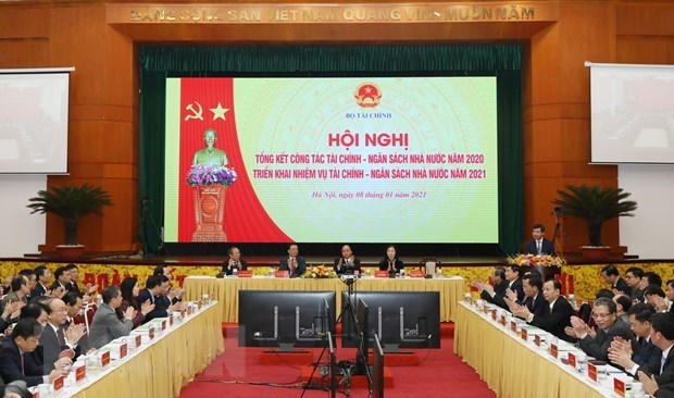 Sector financiero debe despertar fuerzas internas de Vietnam, segun el Primer Ministro hinh anh 2