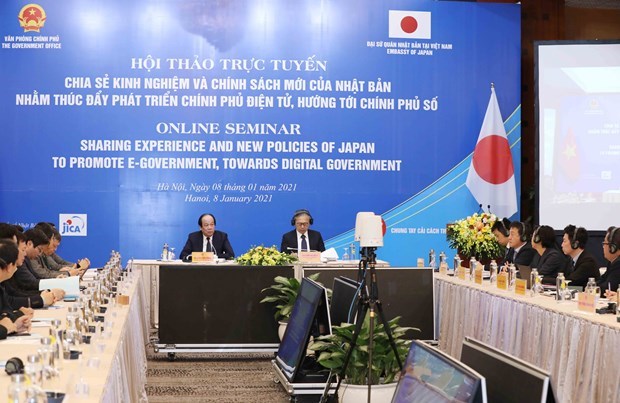Vietnam consulta experiencias japonesas sobre Gobierno electronico hinh anh 2