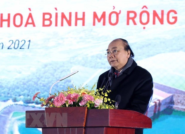 Inician en Vietnam expansion de planta hidroelectrica Hoa Binh hinh anh 2