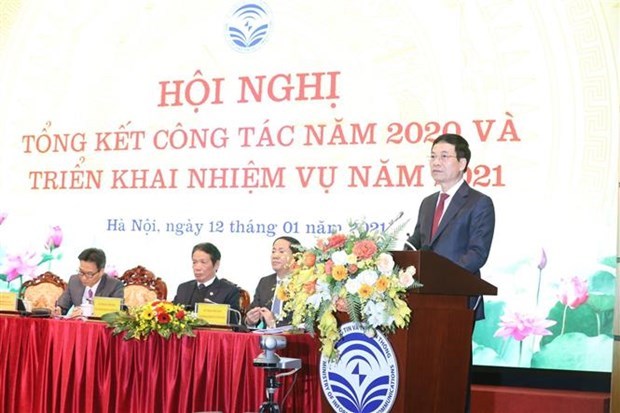 Sector de informacion y comunicacion de Vietnam establece objetivos para 2021 hinh anh 1