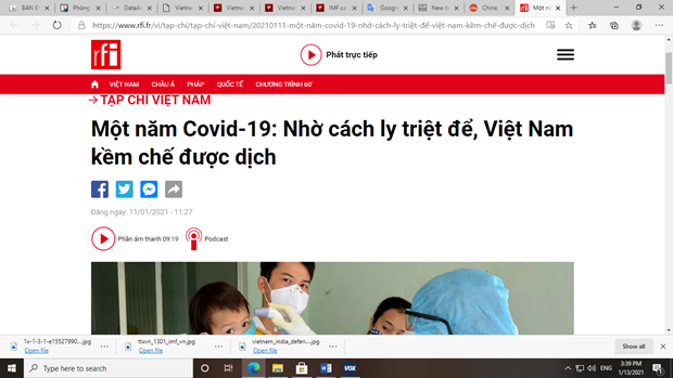FMI destaca exito de Vietnam en contener el COVID-19 hinh anh 3