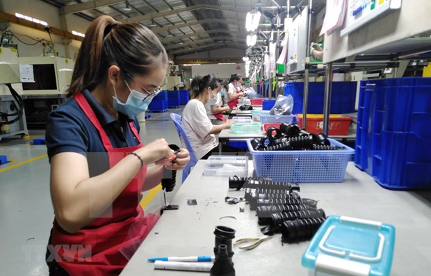 Polo industrial de Vietnam atrae record de inversion extranjera hinh anh 1