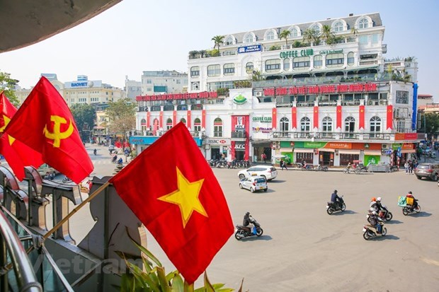 Hanoi lista para acoger el XIII Congreso Nacional del Partido Comunista de Vietnam hinh anh 2