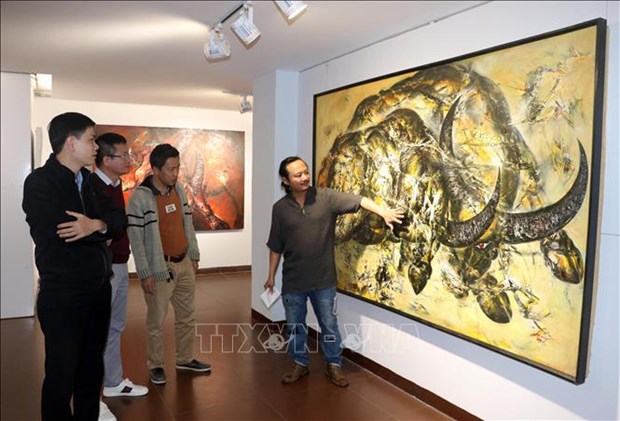 Exposicion destaca simbolo de bufalo en cultura vietnamita hinh anh 2