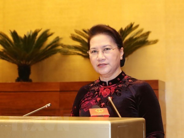 Mantienen determinacion de elevar eficiencia de actividades parlamentarias de Vietnam hinh anh 1