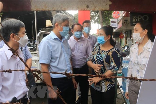 Inspeccionan labores preventivas de COVID-19 en Ciudad Ho Chi Minh hinh anh 1