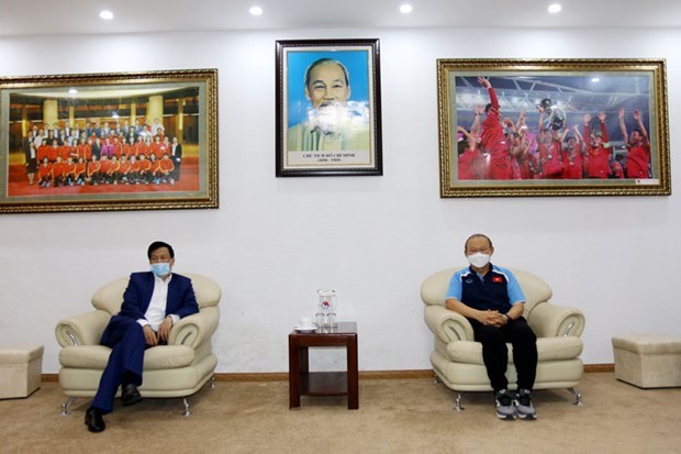 Entrenador de seleccion vietnamita confia en exito en eliminatoria mundialista de futbol hinh anh 2